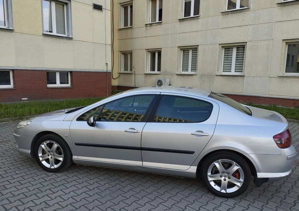 Peugeot 407 cena 9900 przebieg: 210000, rok produkcji 2005 z Racibórz małe 137